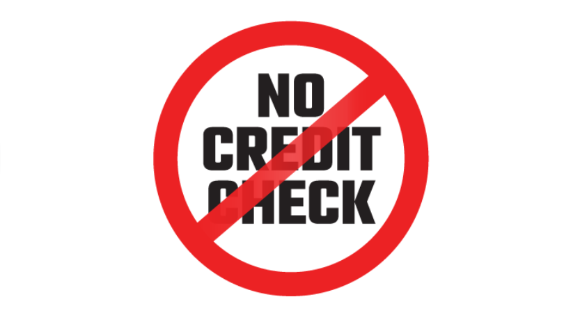no credit checks